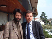 Diego con Massimo Cacciari