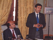 Campagna elettorale 2003 per la Provincia di Treviso con Pierluigi Bersani