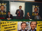Campagna Elettorale Provinciali 2003 con Stadiotto, Nesi e Frigo