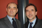 Con Giuseppe Bortolussi